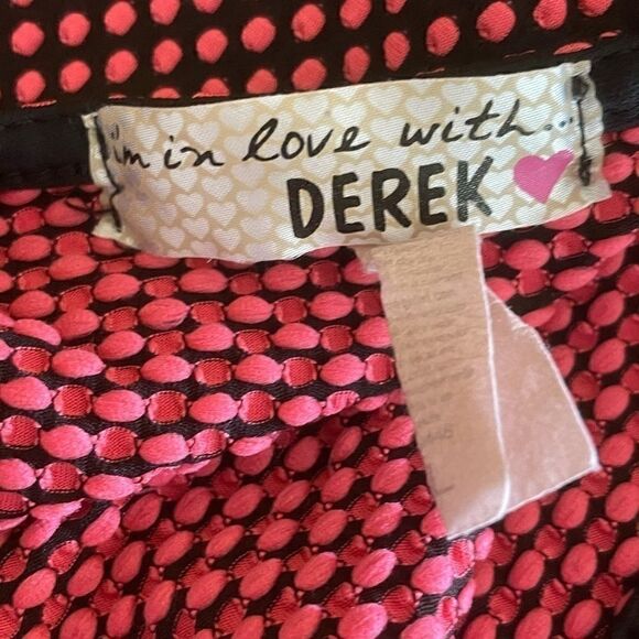 Retro movie mini Dress! pink & black, Small - Picture 3 of 3